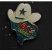101% Texan Lapel Badge / Hat Pin